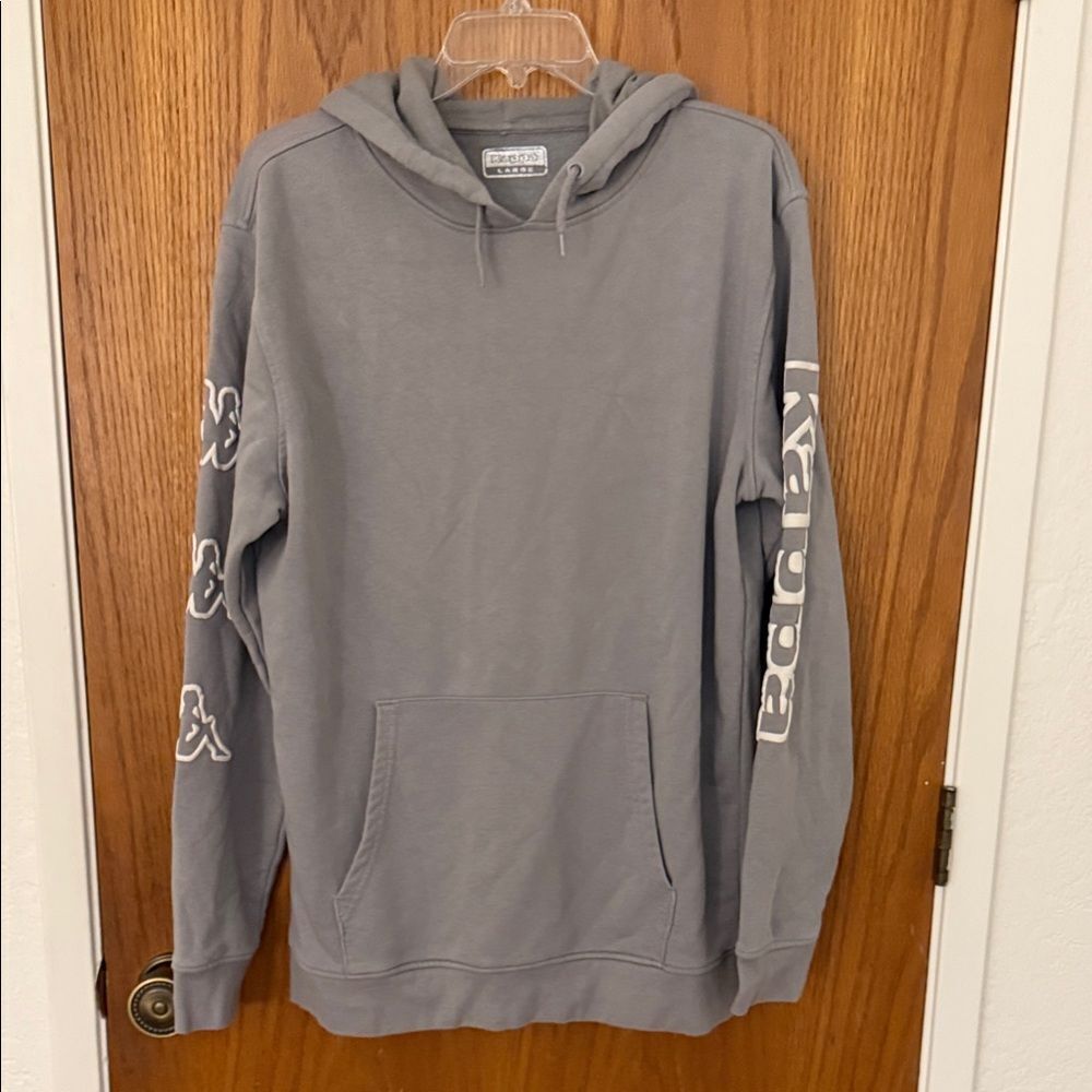 Kappa Charcoal Hoodie for Men